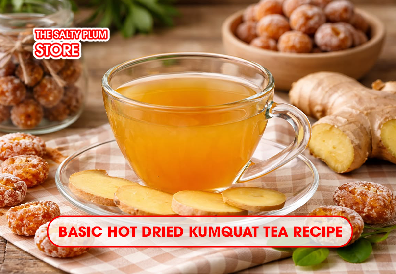 Basic Hot Dried Kumquat Tea Recipe