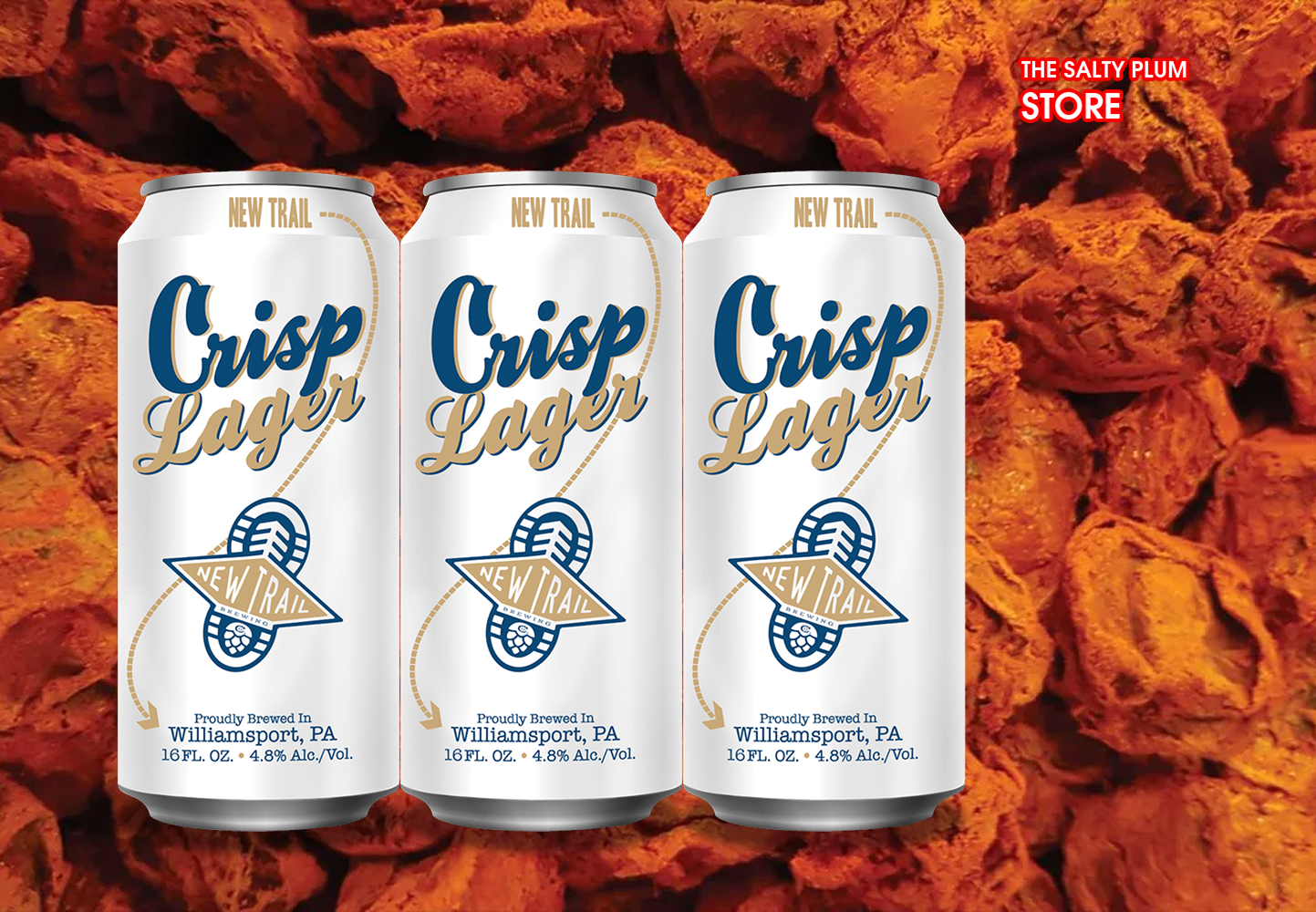 Crisp Lager with Classic Salty Plums