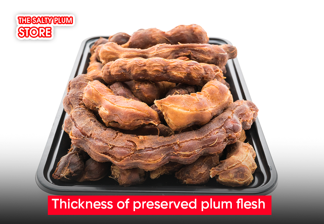Dried salted tamarind tsg