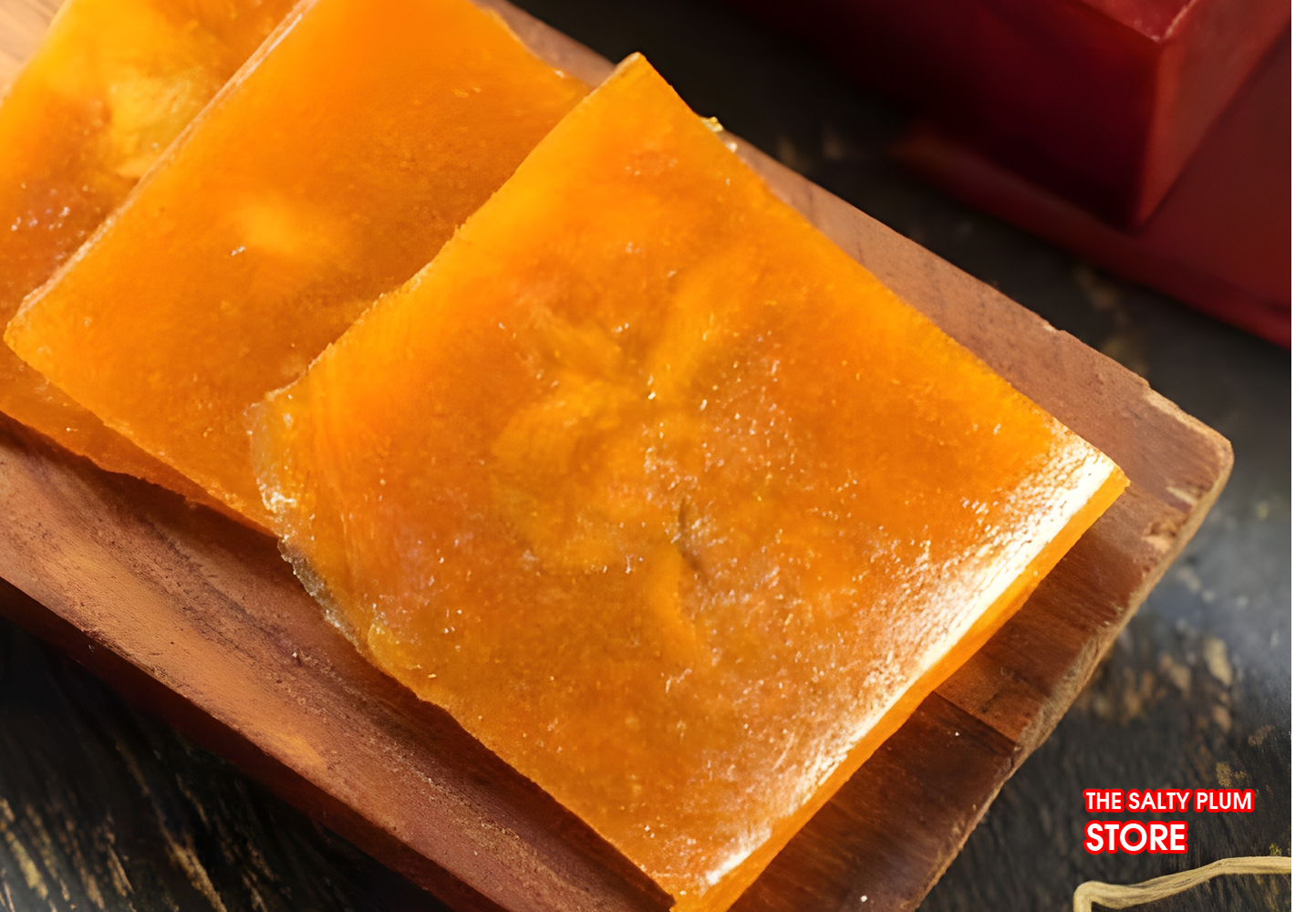 Dry the jelly pieces