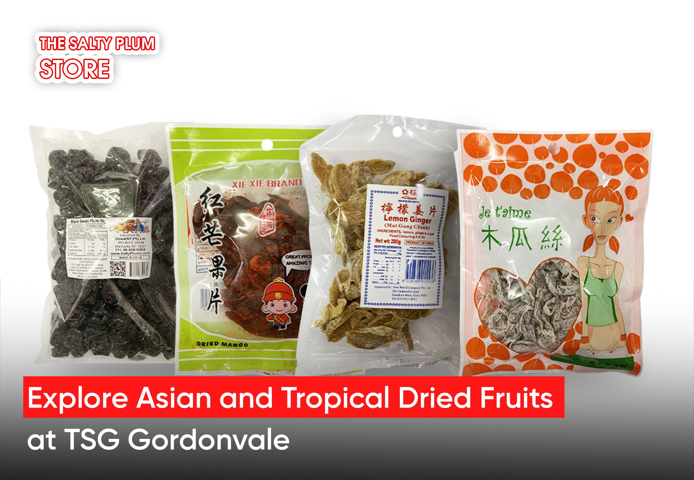 Explore Asian and Tropical Dried Fruits at TSG Gordonvale