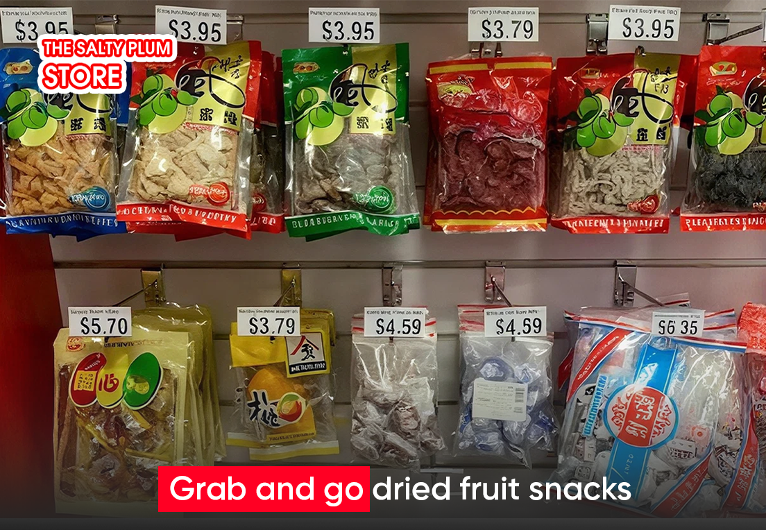Grab and go dried fruit snacks