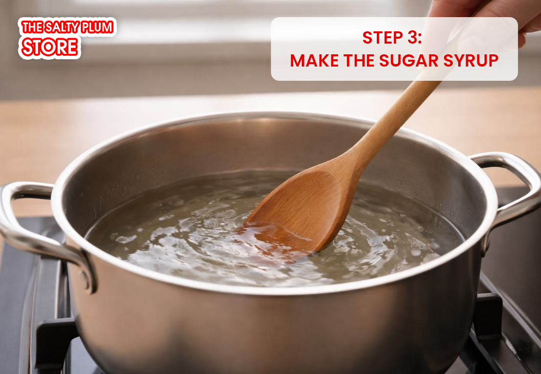 Make the Sugar Syrup