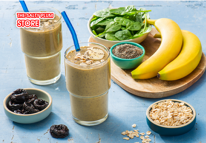 Prune Banana Smoothie is healthy dried prune recipes