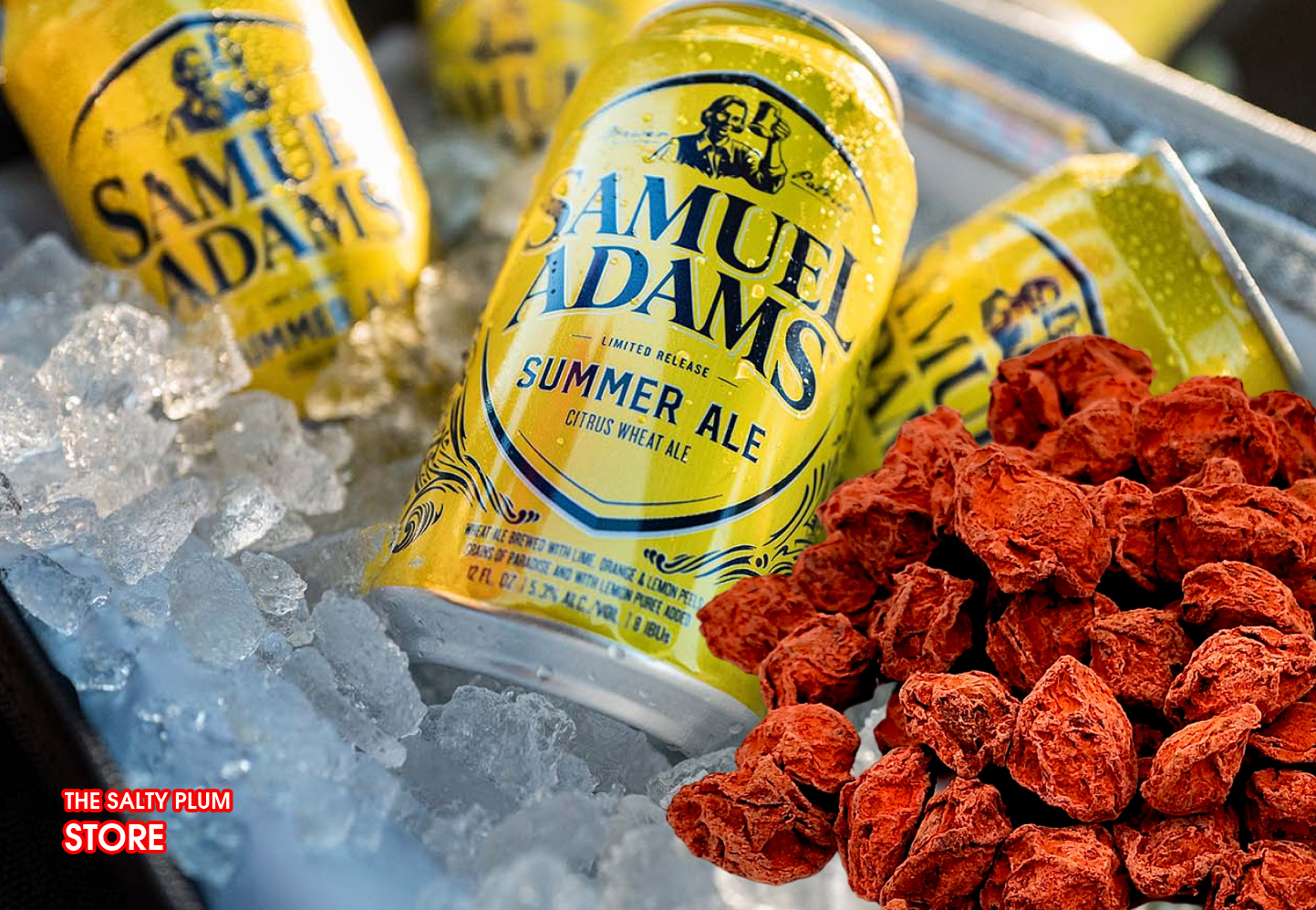  Summer Ale with Chilled Salty Plum Mix