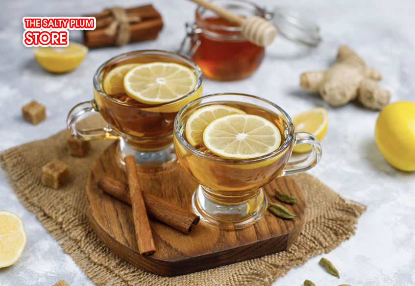 Sweet ginger tea