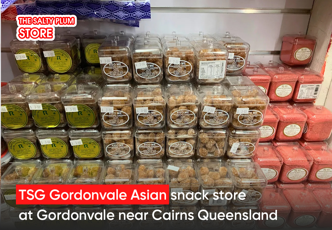 TSG Gordonvale Asian snack store at Gordonvale near Cairns Queensland
