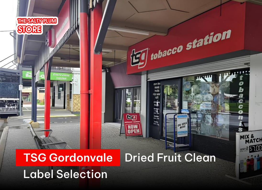 TSG Gordonvale's curated dried fruit clean label selection 