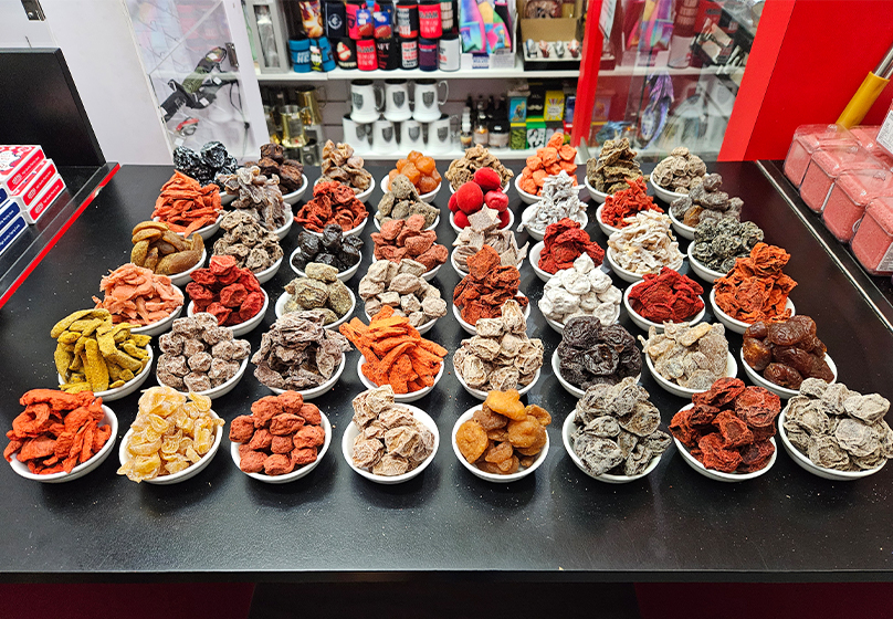 Types of Salty Plums Available