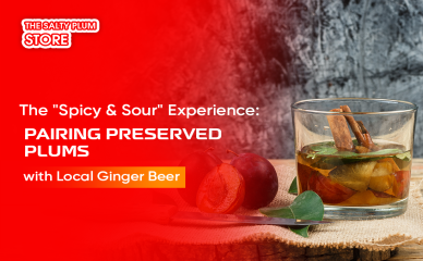 The "Spicy & Sour" Experience: Pairing Preserved Plums with Local Ginger Beer